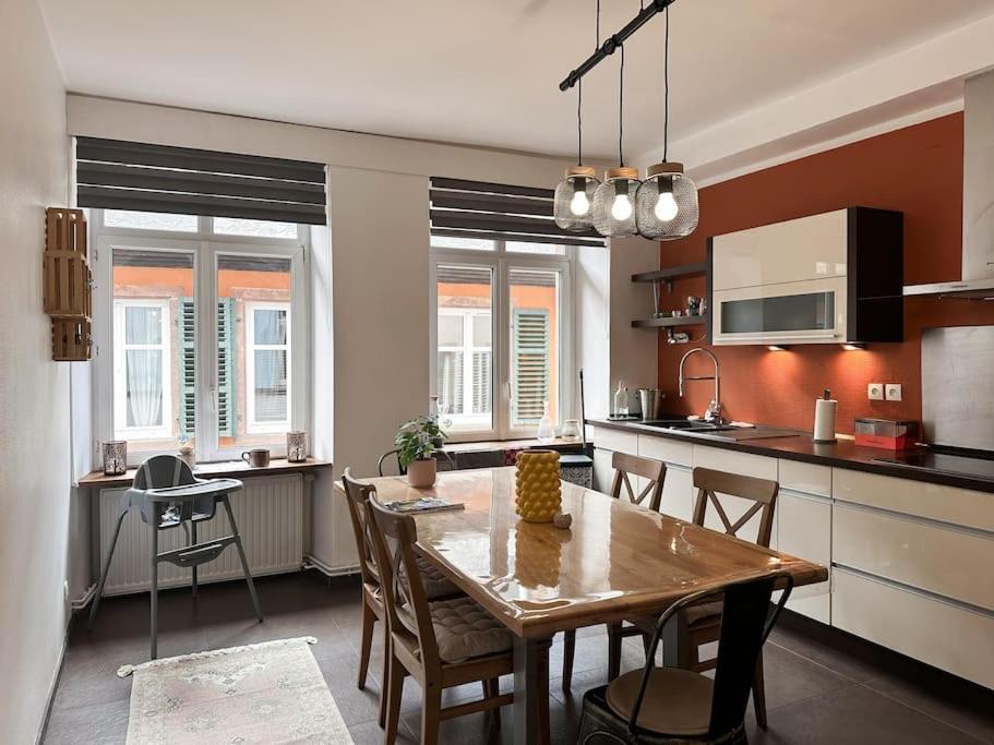 Hypercentre 80M2, A Deux Pas Du Chateau Des Rohan Saverne Esterno foto
